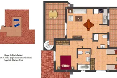 Immeuble de grand standing 2 chambres 2 (Appartement 1)