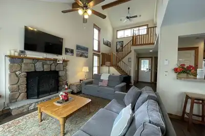 Image de Maison de montagne familiale avec foyer au gaz, terrasse et barbecue à gaz!