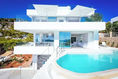 Image de Nouveau Luxury Design Villa 360 ° Sunset Rooftop Skybar Ocean View Infinity Pool