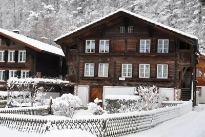 Image de Appartement de vacances Meiringen pour 1 - 6 personnes avec 3 chambres à coucher - Ferme