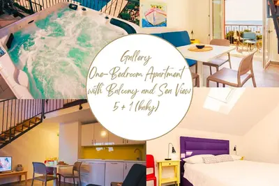 Image de Appartements Villa Luka's - '' Non. Appartement 1 Chambre Galerie 9 '' avec Balcon et Vue sur la Mer