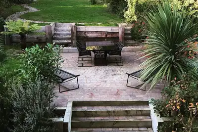 Image de Grande maison victorienne avec salle de jeux, vue sur la mer et beau jardin, 10 couchages
