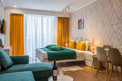 Image de Studio confortable et élégant près de la télécabine - New Gudauri