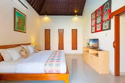2 minutes de la plage 2 Br Pool Villa Kubal