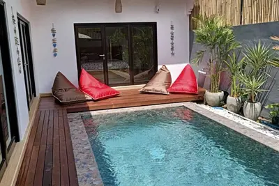 Image de Villa privée avec piscine dans un excellent emplacement Canggu, à quelques pas de la plage