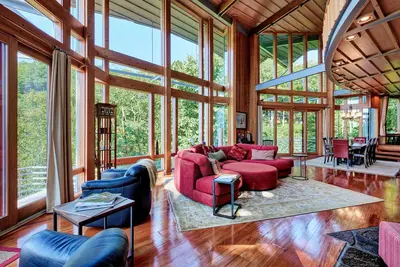 Image de Vues à long terme sur les montagnes de Blue Valley - Unique et contemporain