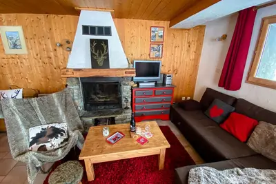 Image de Appt en chalet 3*/ cheminée/ proche pistes ski/ village classé