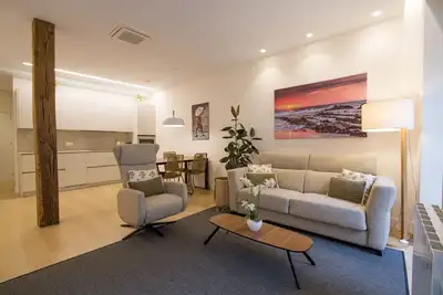 Image de Appartement à Atsegin + petit déjeuner dans une cafétéria