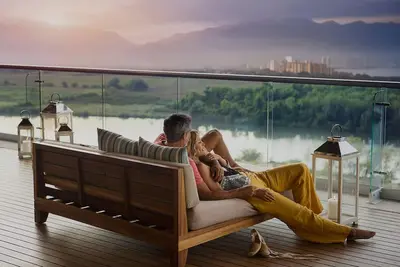 Image de Noël et Nouvel An à Grand Luxxe Villa avec Golf, Spa