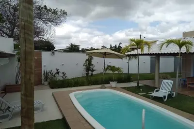 Image de Maison avec piscine avec 3/4 dans une résidence fermée près de la plage de Barra de Jacuípe