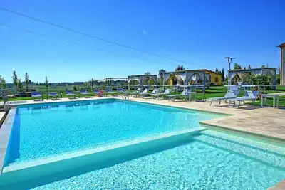 Image de Joli appartement pour 4 personnes avec piscine, climatisation, Wifi, Tv, vue panoramique et parking