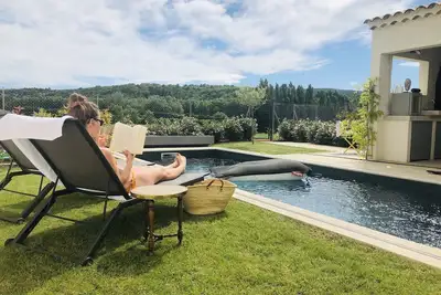 Image de La Maison D'Ame: Luxueuse villa avec piscine privée et vue sur la montagne