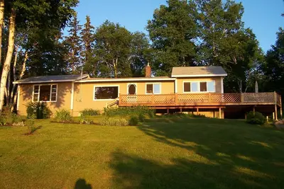 Image de Magnifique chalet surplombant les lacs Bras D'or