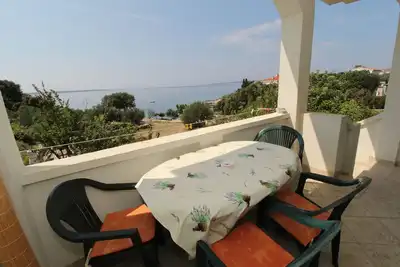 Image de Appartement d'une chambre prés de la plage Mandre, Pag (A-4084-d)