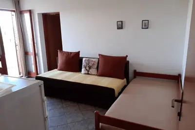 Image de Garçonnière avec le balcon et la vue sur le mer Bibinje, Zadar (As-5759-d)