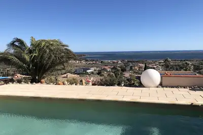 Image de Villa 3 chambres, piscine avec exceptionnelle vue mer