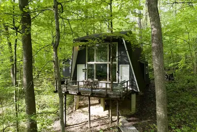 Image de The Reed - Une cabine confortable dans les bois