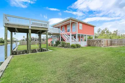 Image de Maison au bord de l'eau avec accès au lac Calcasieu