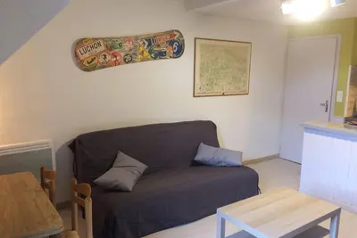 Duplex T2 Cabine aux pieds des télécabines avec parking