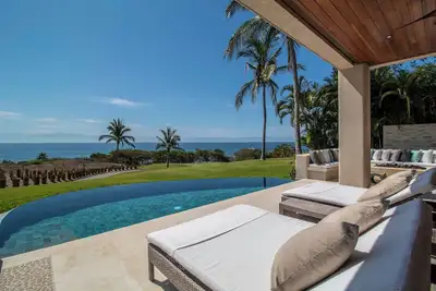 Image de Villa 3 chambres + salle multimédia + piscine, Hsk, cuisinier + voiturette de golf, El Encanto, Punta Mita