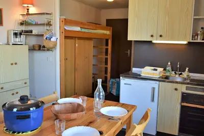 Image de Studio Cabine à Risoul 1850 - Calme, Parking Gratuit, Animaux Bienvenus