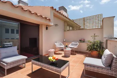 Image de 25km Barcelona · Duplex with 2 terraces and close to the beach