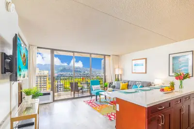 Image de Magnifique condo au 17e étage avec climatisation, Wi-Fi et parking | Courte promenade jusqu'à la plage!