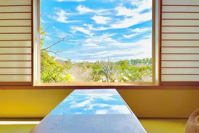 Image de Villa confortable avec sources chaudes, étoiles et vues. A 7 minutes à pied du pont suspendu avec une vue superbe