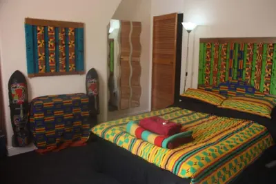 Image de L'invité est Dieu dans une maison de 2 chambres près de Bradford Uni