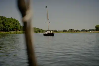 Image de Maison avec une vue imprenable sur la Loire sauvage Val de Loire et Loire à vélo