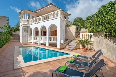 Image de Villa Teulera -Amazing house in Palma, with private pool and 3. 6 km away from the beach. F