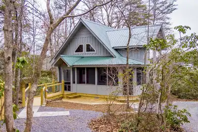 Image de Woodland cottage sur domaine à Desoto Falls sur Lookout Mountain Mentone Alabama