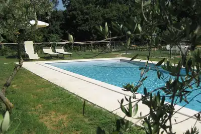 Image de Villa stile shabby chic campagna Toscana a Cortona piscina privata