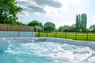 Image de Superbe conversion de grange de 4 chambres dans le Devon rural