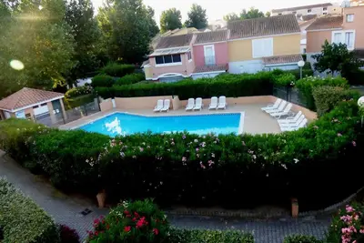 Image de Villa climatisée dans rés. avec piscine, tennis et terrain de pétanque