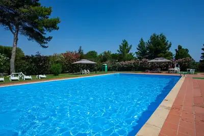 Image de Caletta 10 - maison front mer avec piscine, tennis