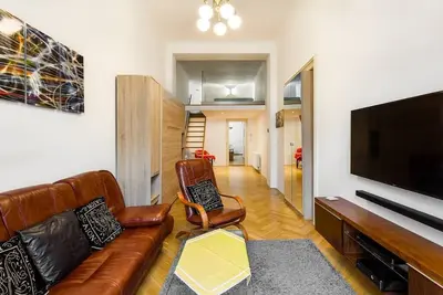 Image de Une occasion unique de vous retrouver dans l'un des très rares appartements directement sur la place Wencelslas au centre d'une belle ville de Prague