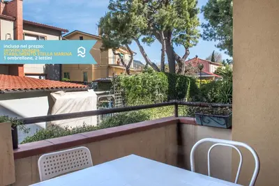 Image de N008 - Numana, comfortable three-room apartment with terrace