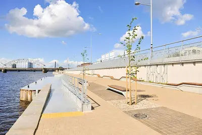 Image de Endroit agréable et confortable au milieu du centre-ville de Riga, près de la promenade de Daugava!