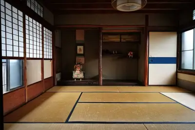 Image de Maison japonaise traditionnelle construite en 1938.