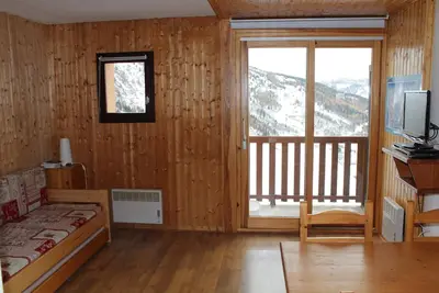 Image de Appartement Calme et ensoleillé, centre Valmeinier 1800, proche commerces et ski