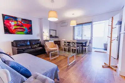 Image de Appartement avec 3 chambres 2 salles de bain, garage, terrasse (sud).
