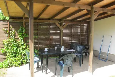 Image de Merveilleuse maison de vacances privée pour 6 personnes avec Tv, terrasse et animaux admis