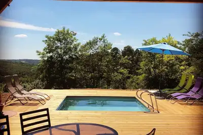 Image de Eco-Lodge Étoile de Jor ★★★ pour 10 personnes avec piscine