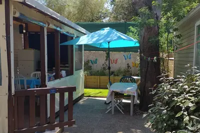 Image de Mobilhome climatisé 4 pers camping \"La Presqu'ile de Giens\" ****