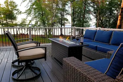 Image de Maison de lac privée sur la plage de sable