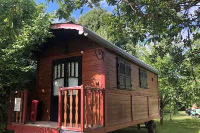 Image de Millygite Roulotte - 4 Seasons Chalet on Wheels - Cottage