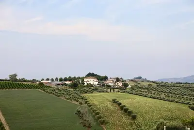 Appartement de deux pièces dans une villa du 18ème siècle avec piscine