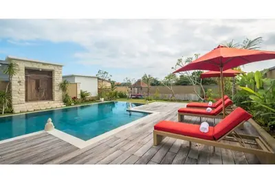 Image de 3 Bdr Villa à distance de marche de la plage de Berawa