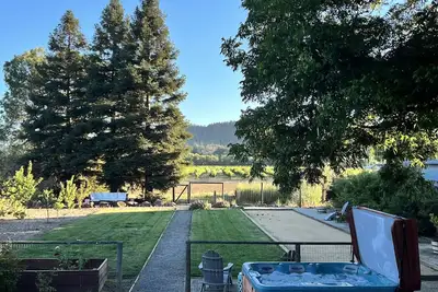 Image de Premier Dry Creek Lieu, bain à remous, à la pétanque, Vues Vineyard, à 5 minutes du centre-ville